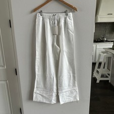 Reformation Fernando Linen Wide Leg Pant Size Small New