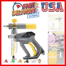 Concentrate Foam Cannon with Pressure Washer Gun, Ready-to-Use Mini Soap Cann...