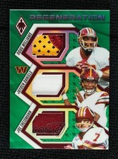 2025 Panini Phoenix Regeneration Green 43/99 Doug Williams Jayden Daniels 1co7