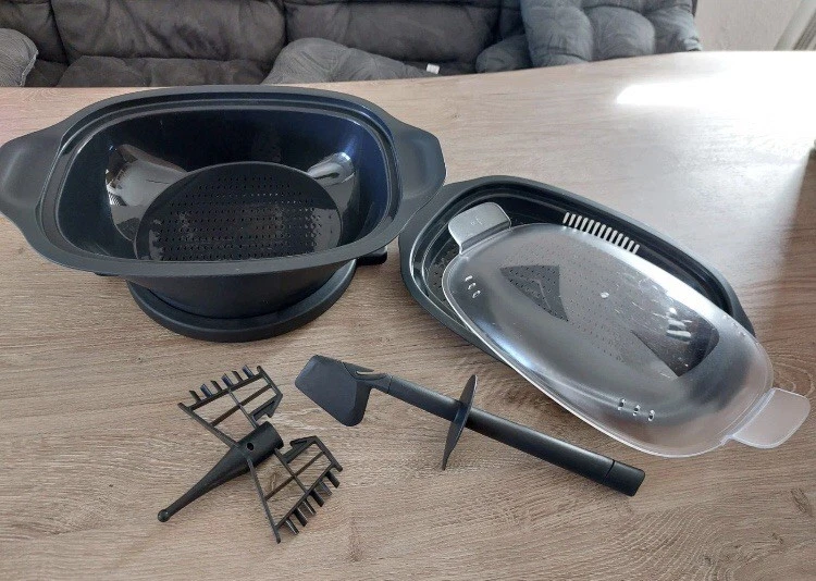 Silvercrest Robot da cucina Monsieur Cuisine Smart SKMS 1200 A1 come nuovo - Immagine 3 di 4