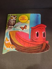 Vintage Scuffy The Tugboat A Golden Shape Book Softcover Children’s 1972
