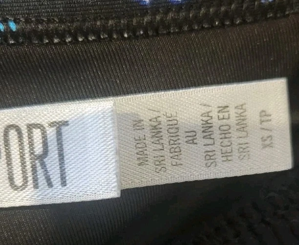 Victoria Sport By VS Galaxy Panel de Malla Sin Forro Espalda Corredora ¡Sujetador Deportivo con Tiras! XS Foto 4 de 4