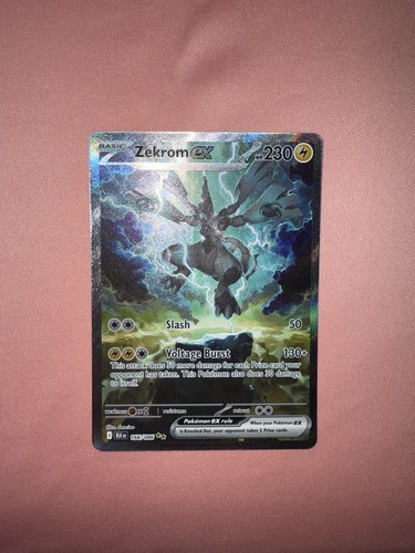 Zekrom ex 166/086 Special Illustration Rare - Pokemon TCG Black Bolt English - Picture 2 of 11