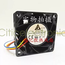 Delta PFR0624DHE 6038 DC24V 1.20A 6CM 4-wire PWM inverter cooling fan