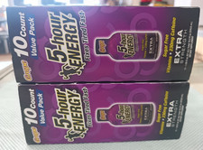 5-hour ENERGY Extra Strength Energy Shot Sugar-Free Grape 10 Pk.EXP : 10/27 X2