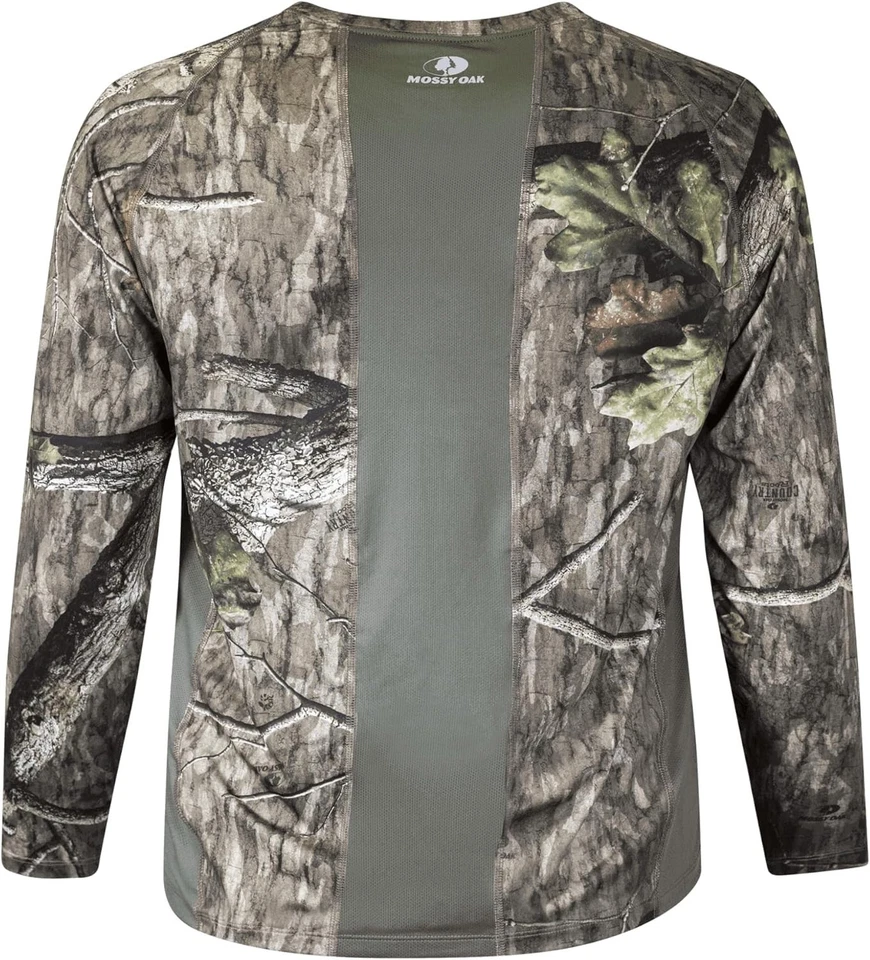 Men's Lightweight Camo Hunting Shirts with Cooling Tech - UPF 40+ Protection - Image 4 of 4
