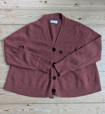 TOAST Merinowolle Strickjacke / Größe L / passt 12 / UVP 225£ / sehr guter Zustand