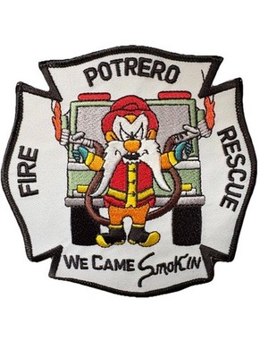 Potrero Fire Department Patch