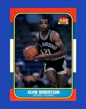 1986-87 Fleer Set-Break # 92 Alvin Robertson NM-MT OR BETTER *GMCARDS*