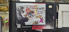 SNES Super Nintendo authentic original Chrono Trigger 1995 Box And Inserts
