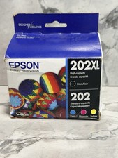 Epson Genuine 202XL Black 202 Color T202XL-BCS Sealed