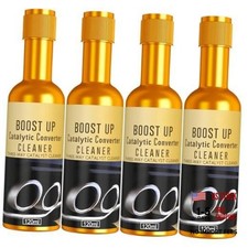 4 Pack Catalytic Converter Cleaner | Gas & Diesel Fuel Additive