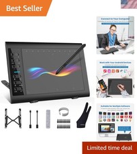 10 x 6 Inch Graphics Drawing Tablet with 8192-Level Pen - Ideal for Digital Art