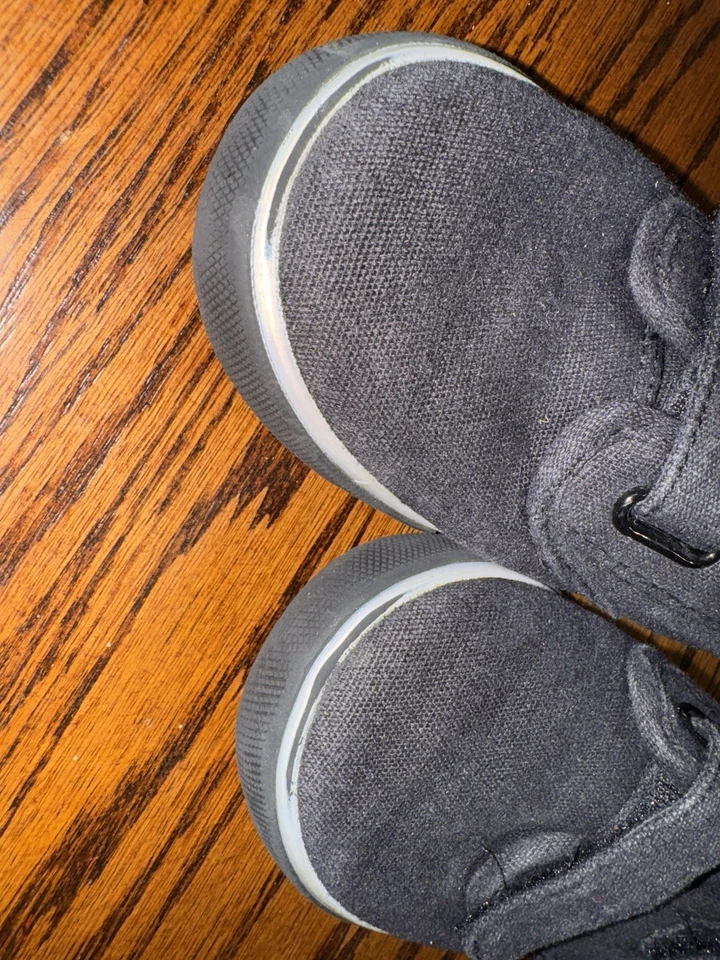 Zapatos sin cordones Circo negros para niños talla 12 de vestir informales escolares Foto 2 de 3