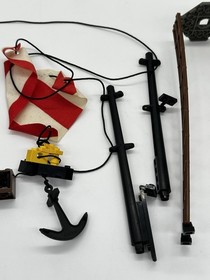 LEGO Vintage Black Seas Barracuda (10040), 100% Original Pirate Ship Pieces RARE