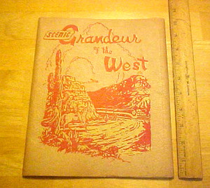 1942 "Scenic Grandeur of the West" Southern Pacific Lines ~ALL 16 Colored Prints