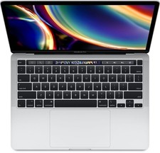 MacBook Pro 13 Touch Bar Silver 2020 1.4 GHz Intel Core i5 8GB 512GB Good Cond.