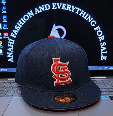 MLB-St Louis Cardinals 59FIFTY Fitted New Era Navy/Red Hat New