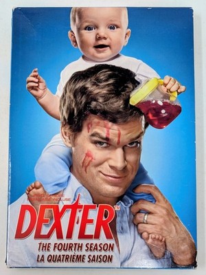 Dexter: The Fourth Season DVD (2010) - Region 1 - FR/EN - VG (Tested)