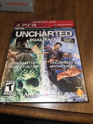 sealed Uncharted 1 & 2 Pak - Sony PlayStation 3