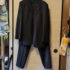 Paul Smith Black Suit Set 84W/80L Jacket & Pants Japan