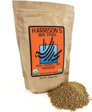 Harrison's Bird Foods High Potency Fine - Certified Organic, Non GMO Formula for