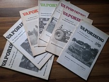 Joblot Of 8 Vaporising National Vintage Tractor Club Journals 1970s