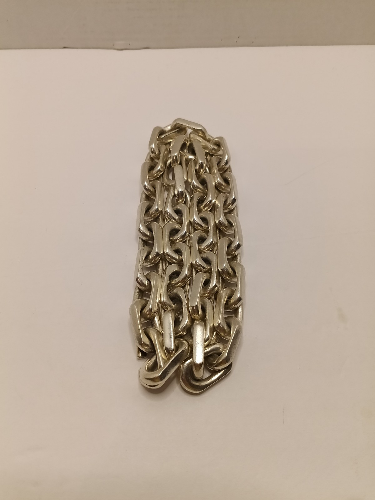 Extremely Heavy Cable Link Sterling Silver Neckla… - image 4