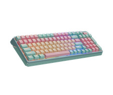 Clavier mécanique AZERTY Macaron RGB Kailh Box V2 sans fil Bluetooth 2,4 GHz