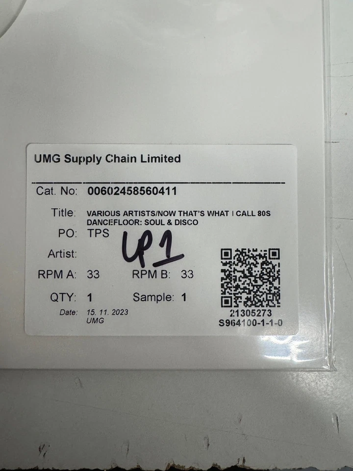 Test Pressing Vinyl - Now 80's Dancefloor: Soul & Disco - 2 LP - NEW - Image 2 of 4