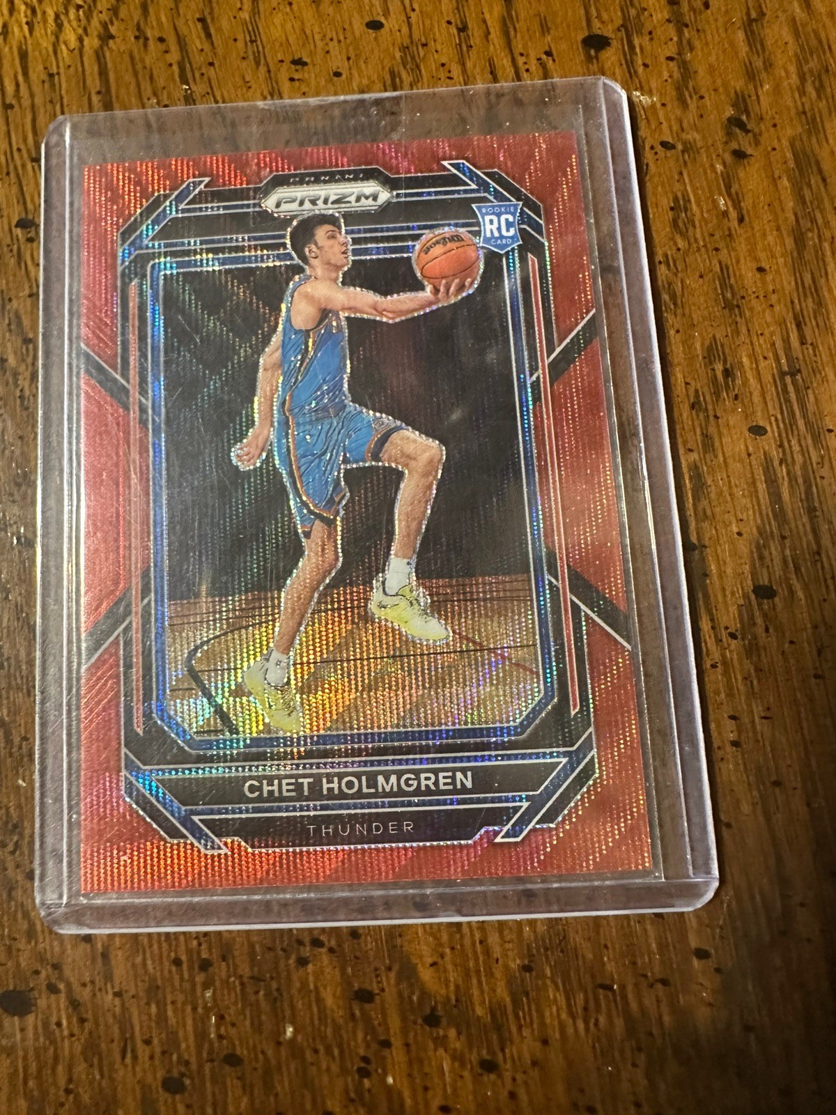 2022-23 Panini Prizm Red Ice #266 Chet Holmgren Rookie