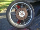 morris mag front Wheel Rim 7 spoke 19”