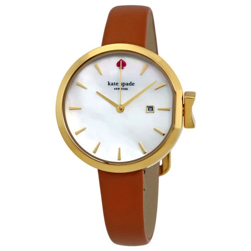 Kate Spade Park Row White Mother of Pearl Dial Ladies Watch KSW1324