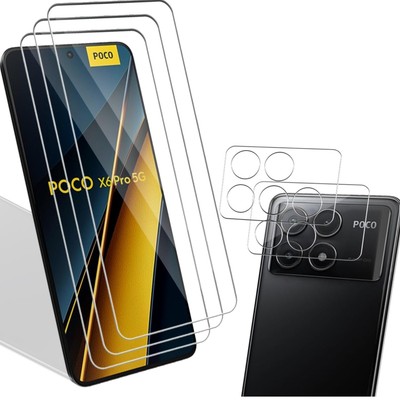 Klare 99.99% Display-Schutzfolie mit Anti-Fingerabdruck für Xiaomi Poco X6 Pro
