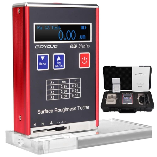 Surface Roughness Tester Roughness Gauge Meter GSR710 Rz/Rt Ra/Rq 0.05~15.0μm - Picture 2 of 6