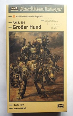 HASEGAWA 1/20 Grosser Hund / GroBer Hund Maschinen Krieger MK-05