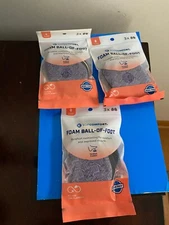 NEW WOMEN'S LOT OF 3 one size fits most SOF COMFORT FOAM BALL OF FOOT 3 PACK