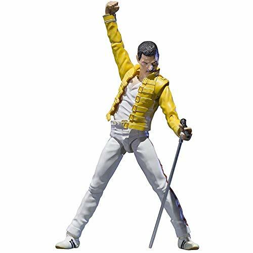 Freddie Mercury フィギュア 2体セット（オマケ付き) BANDAI S.H. Figuarts Freddie Mercury Queen Action Figure w