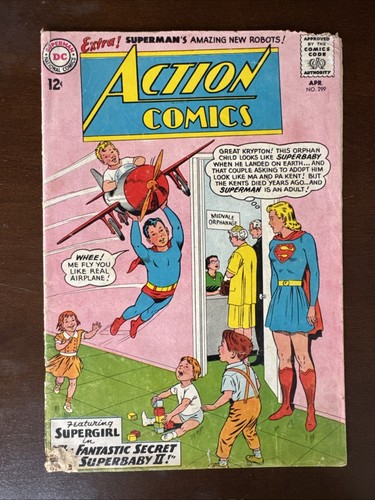 DC 1963 Action Comics #299 LOW GRADE