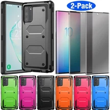 For Samsung Galaxy Note 10 Plus Case Shockproof Cover Privacy Screen Protector