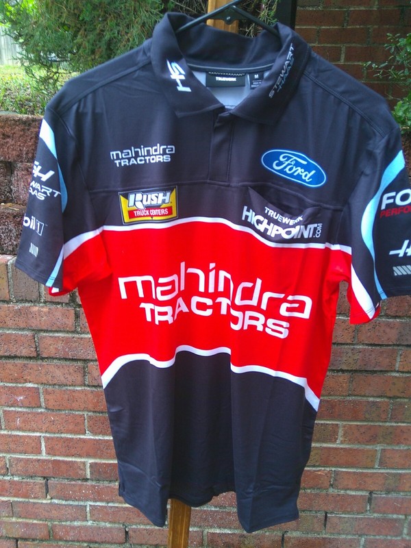 Chase Briscoe #14 MAHINDRA TRACTORS/Stewart-Haas '24 race day pit crew shirt - M