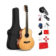 Vangoa 3/4 Steel-string Acoustic Guitar, 36 Inch Acustica Guitarra Starter Bu...