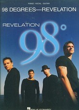 98 DEGREES "REVELATION" PIANO/VOCAL/GUITAR MUSIC BOOK NICK LACHEY BRAND NEW 