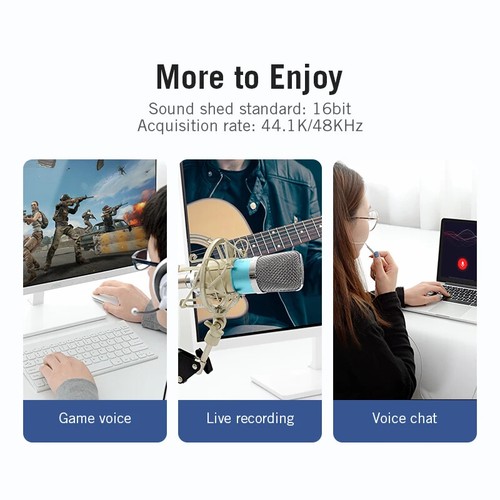 USB External Sound Card 2-in-1 3.5mm USB Adapter Audio Interface For EarPods New - 第 6/18 張圖片
