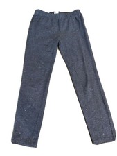 Girls Grey Glittery Gap Leggings Size Age 4-5
