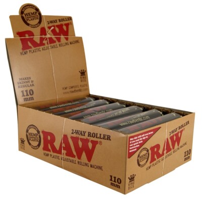 12x RAW 2-Way Roller 110mm verstellbar Slim/Regular adjustable (1 Display)