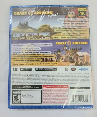 Crazy Chicken Shooter Edition - PlayStation 5 - PS5 - BRAND NEW
