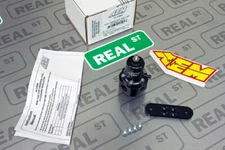 AEM High Cap Universal Adjustable Fuel Pressure Regulator 1:1 40-130 PSI Black