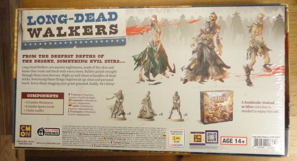 Zombicide: Undead or Alive Long-Dead Walkers Kickstarter Exclusive Expansion - Image 2 of 2