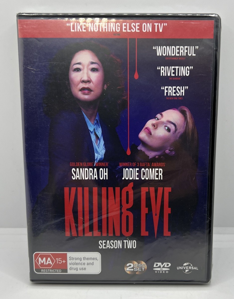 Killing Eve Season (DVD, 2019) New Sealed Regions